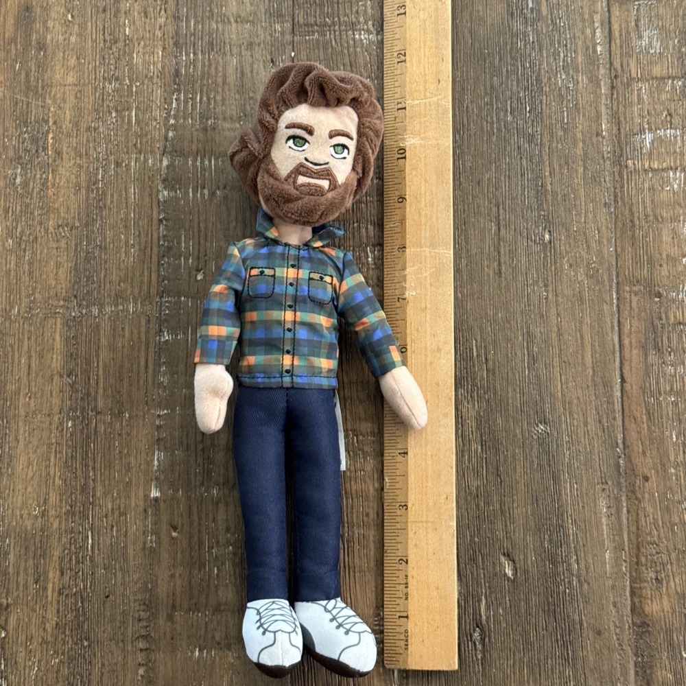 Mythical Society Good Mythical Morning Rhett Plush Doll YouTube Podcast HTF - Picture 2 of 8
